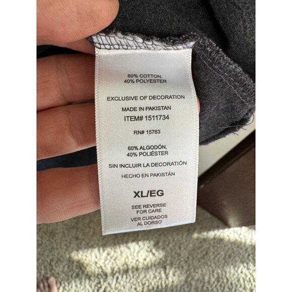 Champion Men's Gray T-Shirt Size‎ X-large short sleeve round neck  cotton - Picture 5 of 9